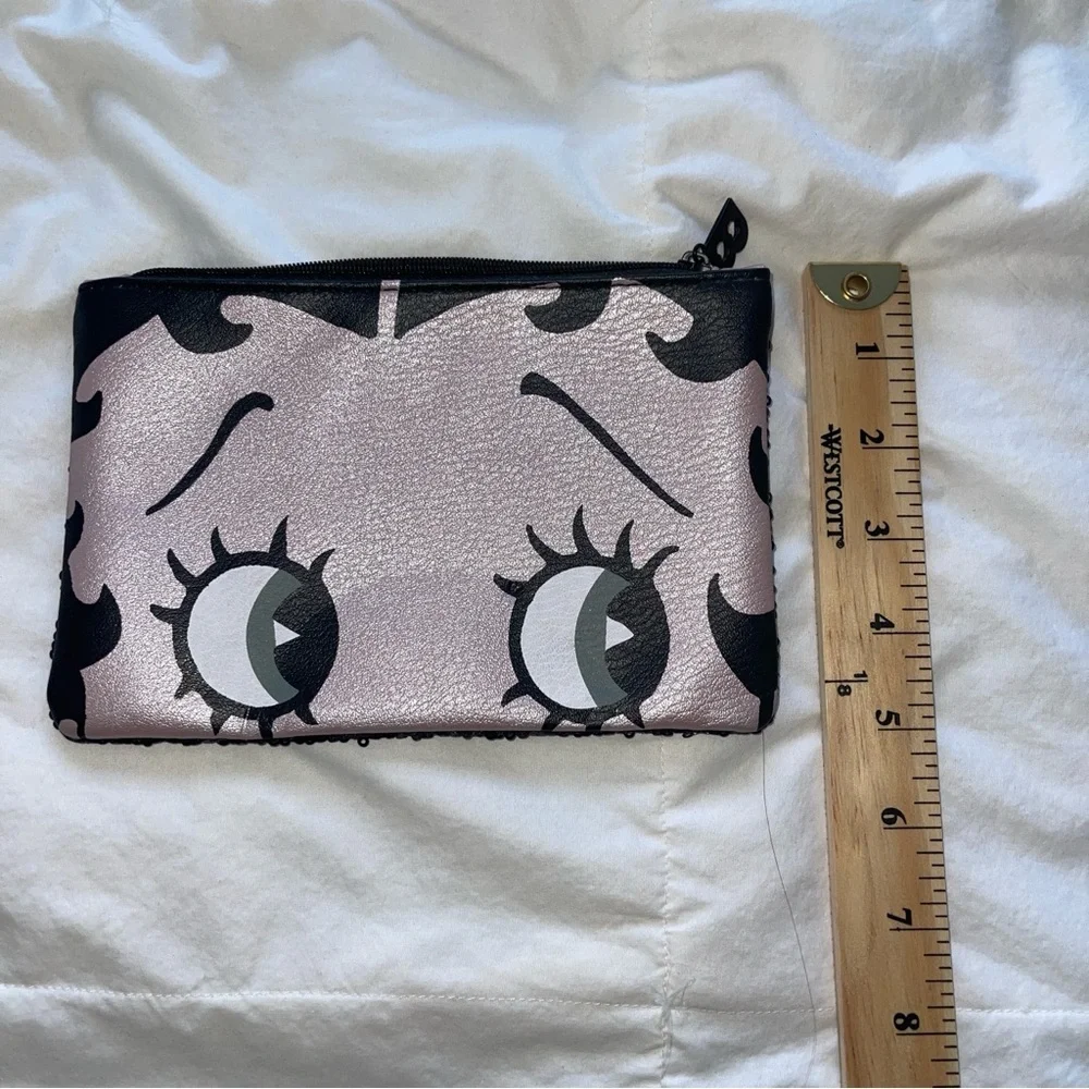 Limited edition Betty Boop Pink and Black makeup Pouch